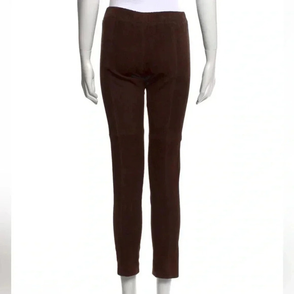 Brunello Cucinelli suede brown pants size small - Picture 5 of 5